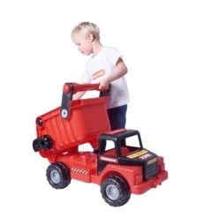 Polesie Mammoet Mega Kiepwagen Rood/Zwart -Serax Shop 4810344077325 3