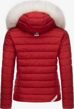 Marikoo Winterjassen Winterjas Nasriin Dames Rood -Serax Shop 4b8c1100125dc6c05c82457ce1555a45