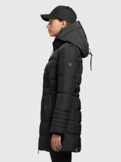 Khujo Korte Mantels Tussenmantel Amaray Dames Zwart -Serax Shop 4be6d1507c2d3cf71e9882e474d29864