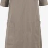 HELMIDGE Midi Jurken Jurk Dames Beige -Serax Shop 4deeb6ca6b44b4041c4e52c98e2aab45