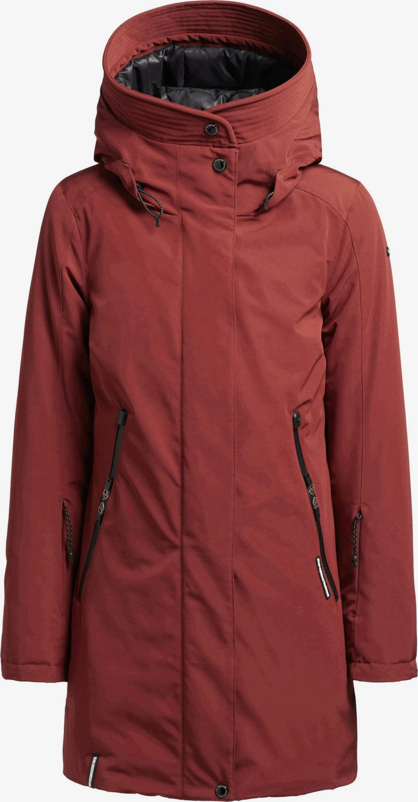 Khujo Winterjassen Winterjas Viona 3 Dames Roestrood 3 Khujo Winterjassen Winterjas Viona 3 Dames Roestrood