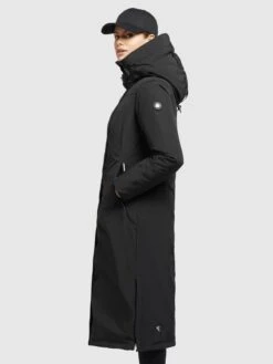 Khujo Wintermantels Wintermantel ABELLA Dames Zwart -Serax Shop 52f994daf432f0279bc0ecd80dd4487b