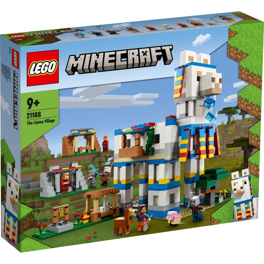 Lego Minecraft 21188 Het Lamadorp 2 Lego Minecraft 21188 Het Lamadorp