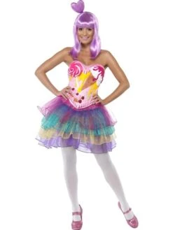 Candy Queen Katy Perry Dames Verkleedkleding
