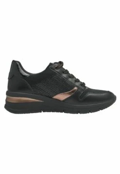 Tamaris Sneakers Laag - Black Copper -Serax Shop 60fb4ab5619644e39a3ccc04a3326f09