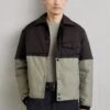 Emporio Armani Jacket - Gewatteerde Jas - Multi-Coloured