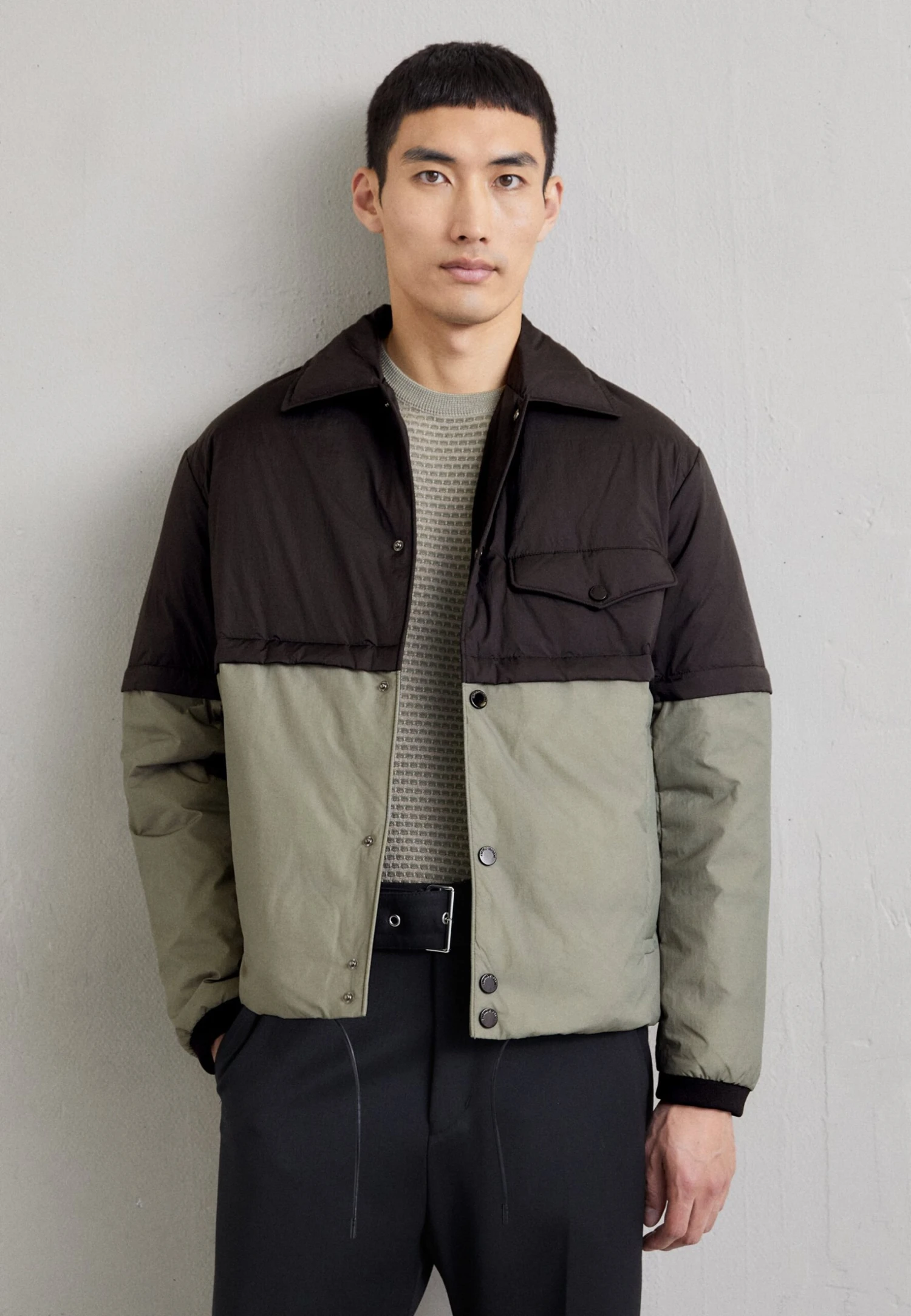 Emporio Armani Jacket - Gewatteerde Jas - Multi-Coloured 3 Emporio Armani Jacket - Gewatteerde Jas - Multi-Coloured