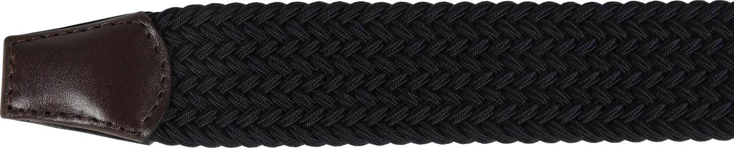 Profuomo Geweven Riem Donkerblauw 5 Profuomo Geweven Riem Donkerblauw - Afbeelding 5