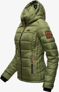 Marikoo Winterjassen Winterjas Lerikaa Dames Olijfgroen -Serax Shop 684ab2cdce90e8b765ea6a1e26ba8861
