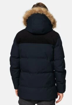 Indicode Jeans Parkas Winterparka Hexyl Heren Zwart -Serax Shop 68f4df99d511b088a5b1b6dffe4ae0df