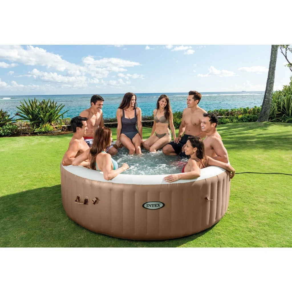 Intex 28412 Pure Spa Jacuzzi 236×71 Cm Beige 4 Intex 28412 Pure Spa Jacuzzi 236×71 Cm Beige - Afbeelding 3