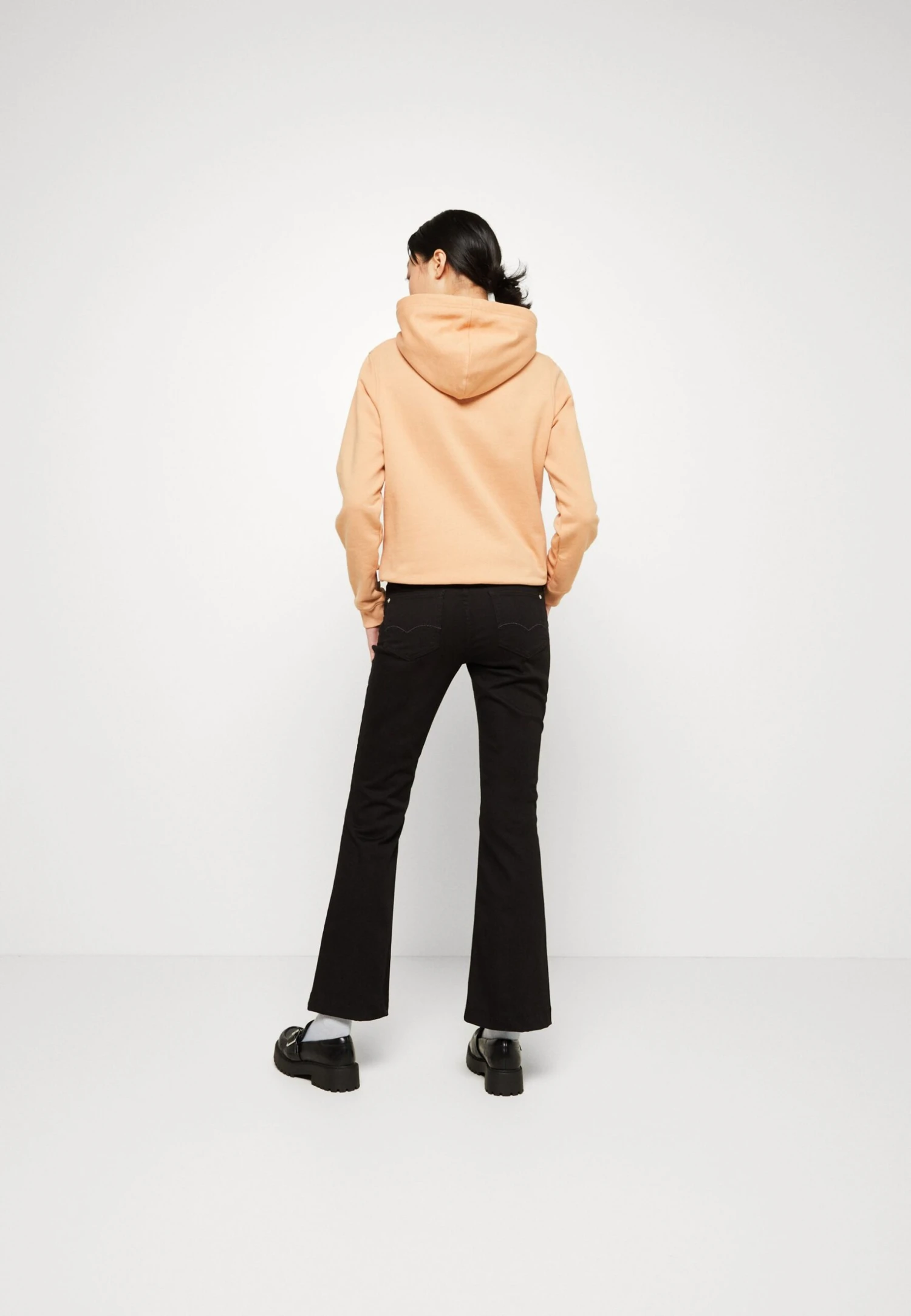 Mos Mosh Alli Hybrid- Flared Jeans - Black 5 Mos Mosh Alli Hybrid- Flared Jeans - Black - Afbeelding 3