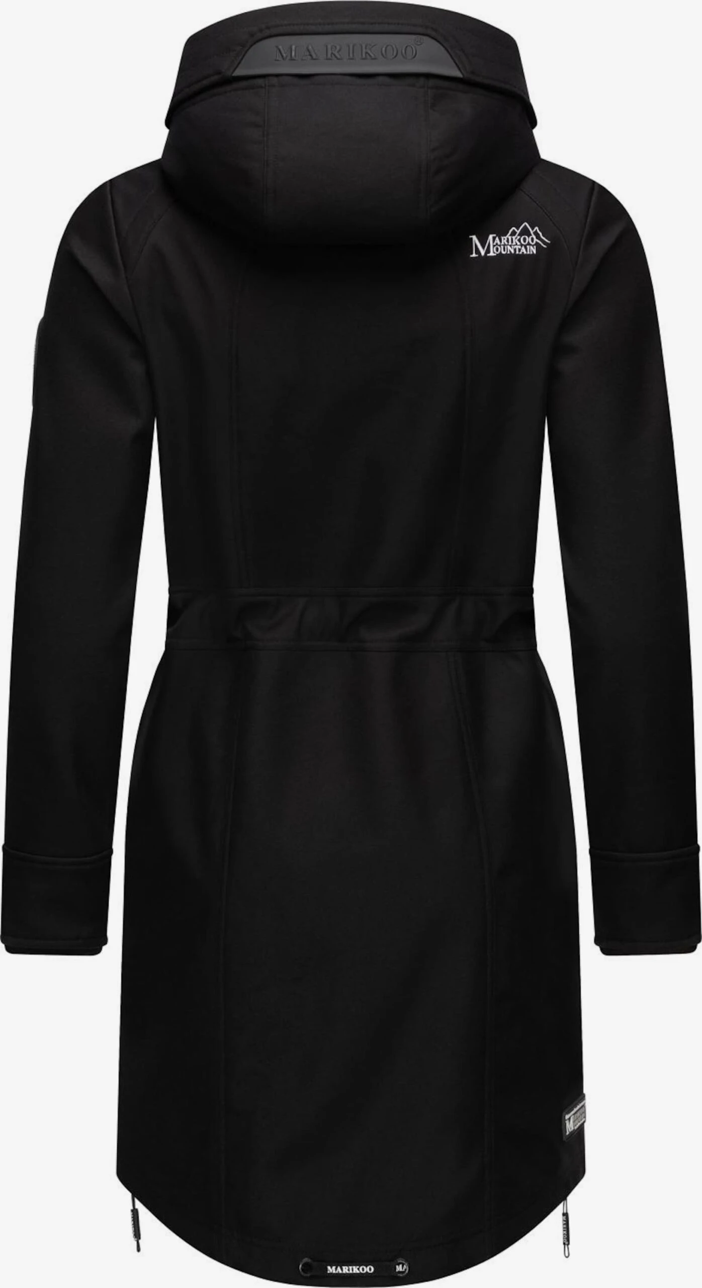 Marikoo Parkas Tussenparka Dames Zwart 5 Marikoo Parkas Tussenparka Dames Zwart - Afbeelding 3