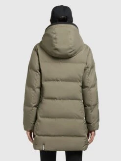Khujo Winterjassen Winterjas Tanare Dames Olijfgroen -Serax Shop 70d037c5c459ee5579f01222caf291af
