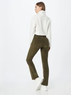 ONLY Ribbroeken Flared Broek Mary Dames Olijfgroen 12 ONLY Ribbroeken Flared Broek Mary Dames Olijfgroen -Serax Shop 716515824e2c6041a55fe793106b69d4