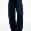 PULL & BEAR Satin Parachute - Broek - Mottled Black -Serax Shop 7226559e7c884d37ae54642fcb004a47