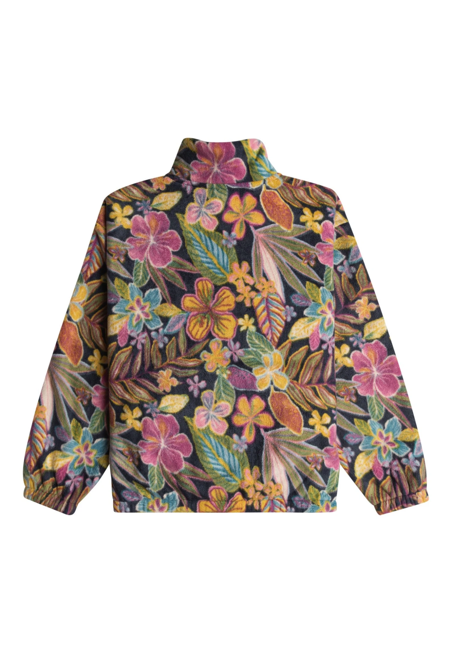 Roxy Let It All Go- Fleece Trui - Blue 4 Roxy Let It All Go- Fleece Trui - Blue - Afbeelding 2