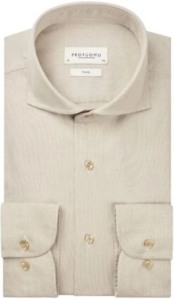 Profuomo Travel Shirt Beige -Serax Shop 74706 1 1