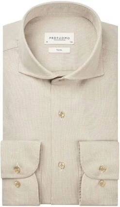 Profuomo Travel Shirt Beige
