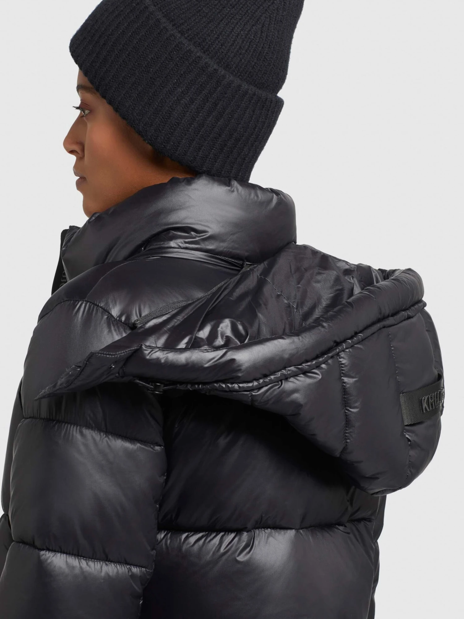 Khujo Winterjassen Winterjas Valona Dames Zwart 10 Khujo Winterjassen Winterjas Valona Dames Zwart - Afbeelding 8