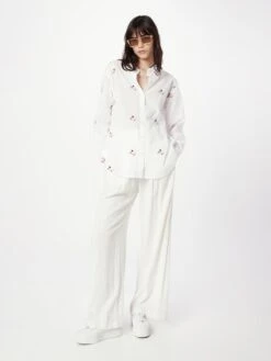 MOSS COPENHAGEN Overhemden Blouse Elvyne Dames Wit -Serax Shop 76568a9b00c2f0fc4c308a0144fe09ac