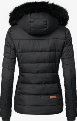 Marikoo Winterjassen Winterjas Unique Dames Zwart -Serax Shop 76eff5d92abfe3c49343e07eb5384f8d