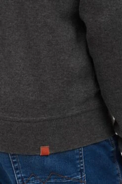 Blend Bhspeedy - Sweater Met Rits - Charcoal -Serax Shop 7711d04f7de04c45aee8e862d010f80e