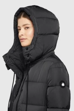 Khujo Wintermantels Wintermantel HAZELLE Dames Zwart -Serax Shop 790730c624bf7713a9594d1d9a6a791d