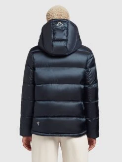 Khujo Winterjassen Winterjas Evona Dames Nachtblauw -Serax Shop 7aa800565615f897d30753976c0a2e37