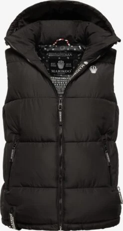 Marikoo Bodywarmers Bodywarmer Eisflöckchen Dames Zwart -Serax Shop 801eb2384aaab81605c3815180c112c9