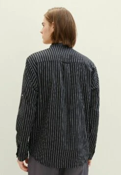 TOM TAILOR Denim Mit Stehkragen - Overhemd - Black Stripe 11 TOM TAILOR Denim Mit Stehkragen - Overhemd - Black Stripe -Serax Shop 826dbebbfd154998a1aed6ccc5e8a157