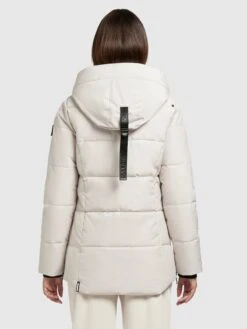 Khujo Winterjassen Winterjas Eunice Dames Offwhite -Serax Shop 8ae2b3ca32d064a5230ed18e95a7b7f8