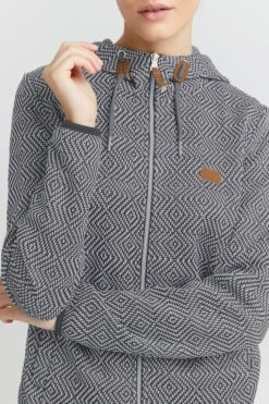 OXMO Outdoor Jassen Fleece Jas Pebbles Dames Grijs -Serax Shop 8cda143c101694d1e5e5c577540bb2bb