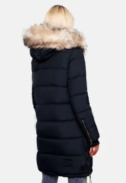 Marikoo Wintermantels Wintermantel Chaskaa Dames Navy -Serax Shop 8f80ef4ce8b5d50c702eb94a3acf9f80
