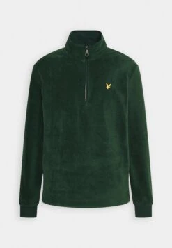 Lyle & Scott Quarter Zip - Fleece Trui - Dark Green -Serax Shop 94531ede8c0b435fa96b522e0ae2eb79