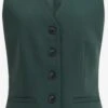 WE FASHION Klassieke Blazers Gilet Dames Donkergroen 2 WE FASHION Klassieke Blazers Gilet Dames Donkergroen -Serax Shop 96f9311a0d7c538e19e4d4d50c1ee010