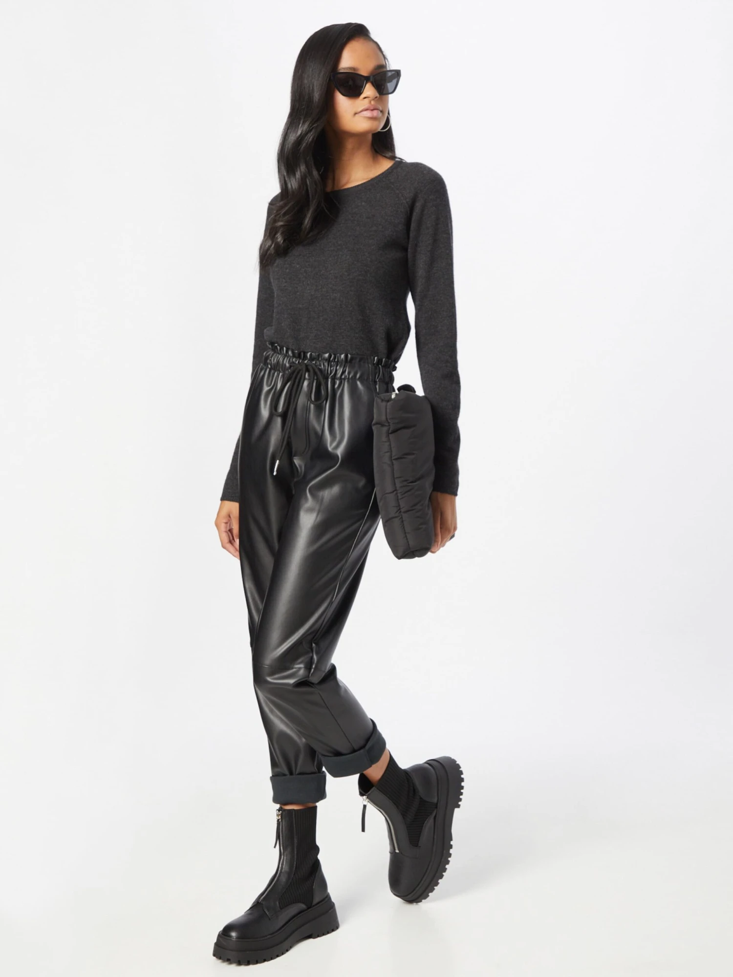 Rosemunde Basic Truien Trui Dames Donkergrijs 7 Rosemunde Basic Truien Trui Dames Donkergrijs - Afbeelding 5