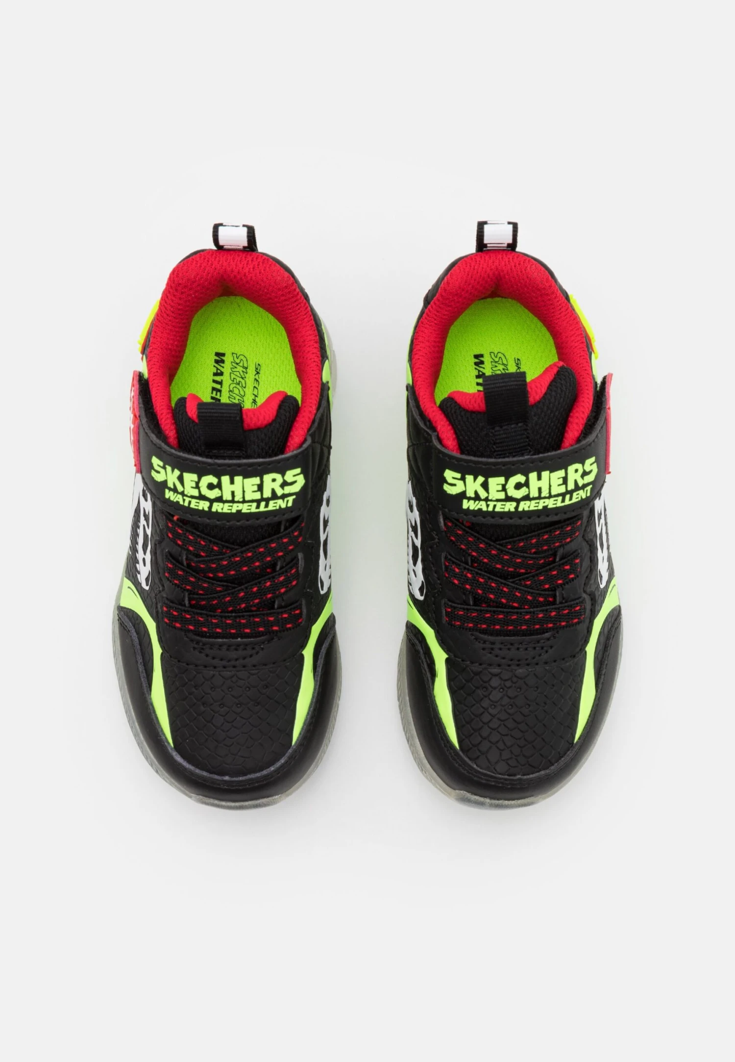 Skechers Illumi-Brights - Sneakers Laag - Black/Lime//Red 6 Skechers Illumi-Brights - Sneakers Laag - Black/Lime//Red - Afbeelding 4