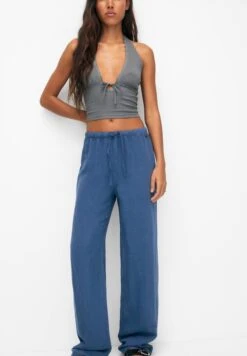 PULL & BEAR Flowing Faded - Broek - Blue -Serax Shop a5ff0ede9c76434ea556dd33079fa4c4