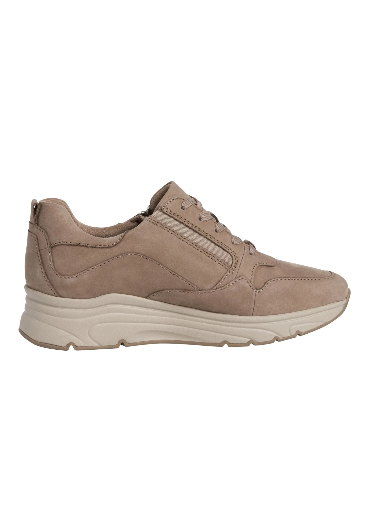 Tamaris Pure Relax - Sneakers Laag - Taupe Nubuc 8 Tamaris Pure Relax - Sneakers Laag - Taupe Nubuc - Afbeelding 6