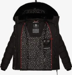 Marikoo Winterjassen Winterjas Qesraa Dames Zwart -Serax Shop ae23e3bbd2646af03e849a84d64aa2bd