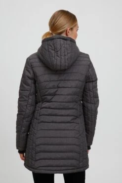 OXMO Winterjassen Winterjas NELLY Dames Zwart -Serax Shop b0b64da7e9d95e875dce56e7ad456ed4