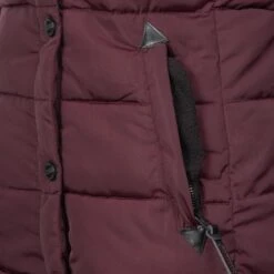 Marikoo Winterjassen Winterjas Lotusblüte Dames Bourgogne -Serax Shop b5836d398b7d3763f6fe6f934049f125