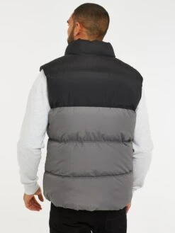 Threadbare Bodywarmers Bodywarmer Gilet Lethame Heren Zwart -Serax Shop ba379fc27daf05e6f5def31bf310c52e