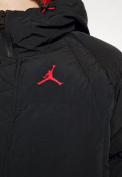 Jordan Puffer Jacket - Winterjas - Black/Fire Red -Serax Shop bd09f476bc53452e9505067ab8af8f2d
