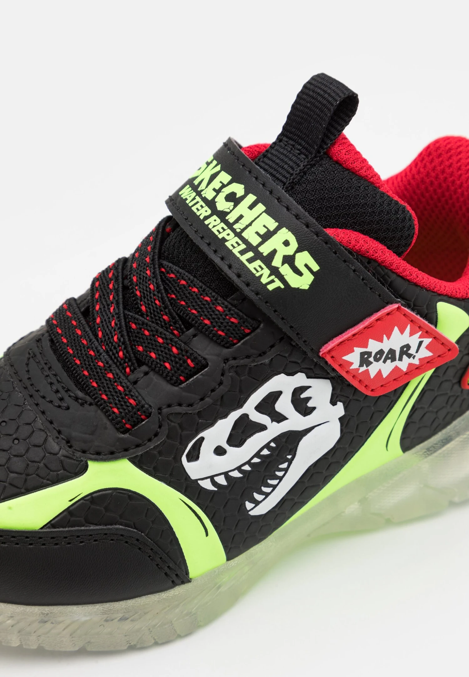Skechers Illumi-Brights - Sneakers Laag - Black/Lime//Red 8 Skechers Illumi-Brights - Sneakers Laag - Black/Lime//Red - Afbeelding 6