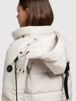 Khujo Winterjassen Winterjas Eunice Dames Offwhite -Serax Shop c3f29a2dc835d514028f44181bc128a9