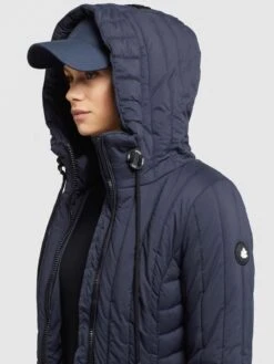 Khujo Winterjassen Winterjas Jerry Dames Navy -Serax Shop c9ce5a9c4302a26ab93965bcd9cb1adf