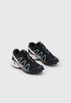 Salomon Speedcross 3 - Sneakers Laag - Black/Bleached Aqua/Silver Metallic -Serax Shop ce89cfa08d954a87bc43f22334907fa8