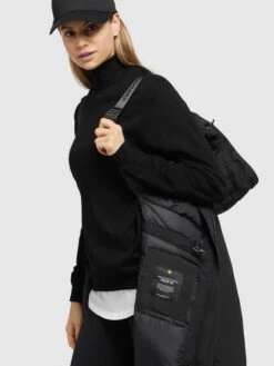 Khujo Wintermantels Wintermantel ABELLA Dames Zwart -Serax Shop cfa2583353db141192713dfa921fe266